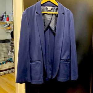 Old Navy Classic Pointe Blazer Navy XL